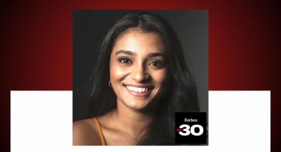 Sri Lanka's Dinara in Forbes “30 Under 30 Asia”
